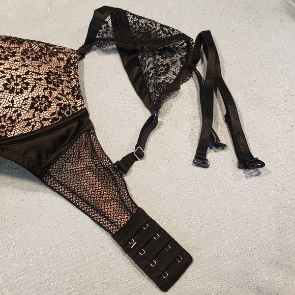 BRAND NEW Victoria's Secret Dream Angel  Ruffle glamour lace push up 32DDD - Picture 5 of 11